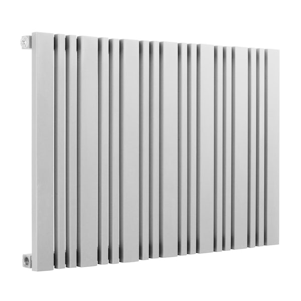 Reina Bonera white horizontal steel designer radiator
