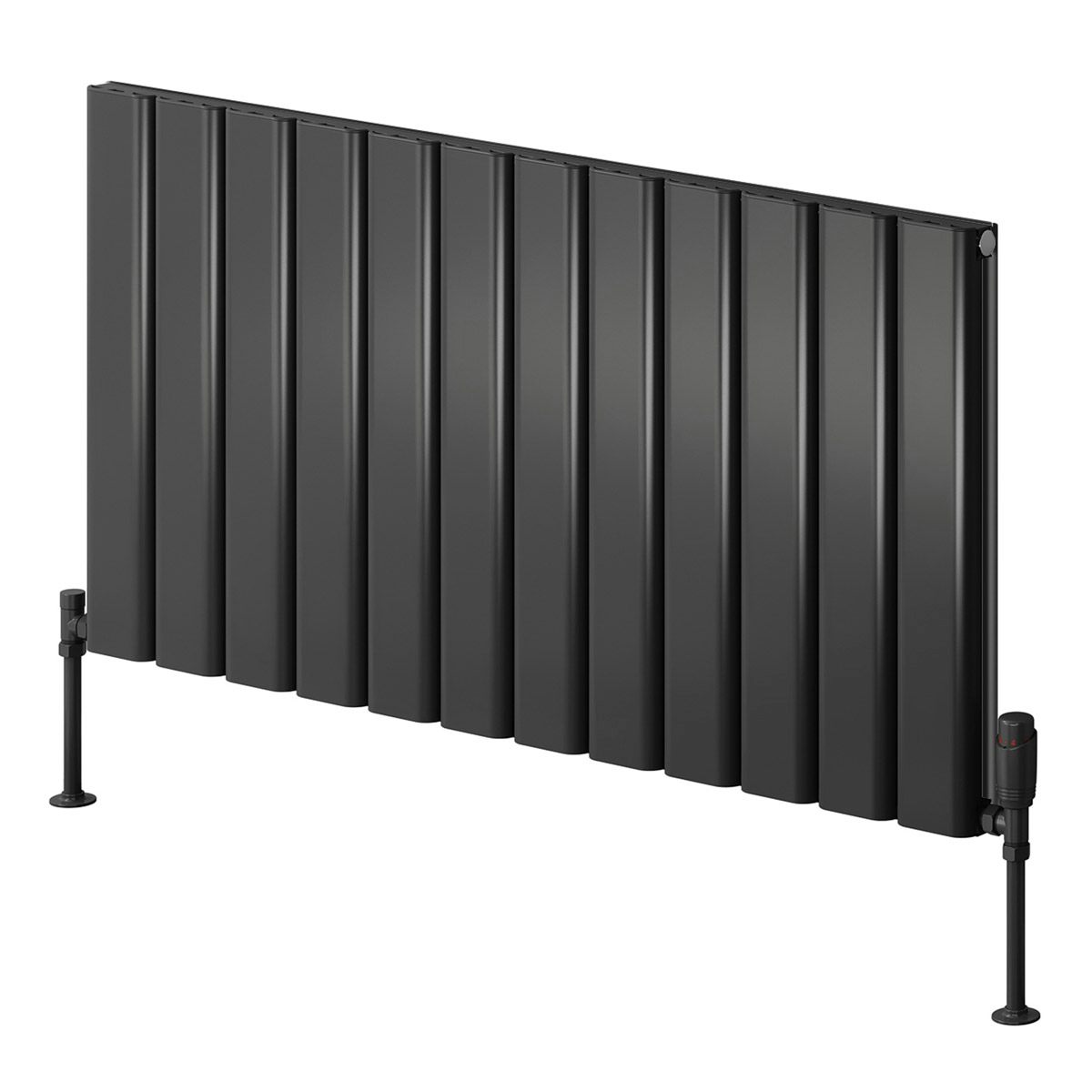 Reina Vicari anthracite grey double horizontal aluminium designer ...