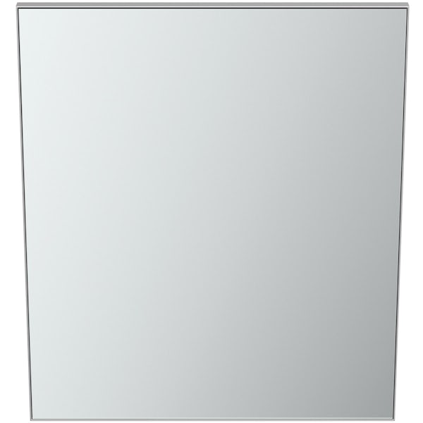 Ideal Standard framed mirror 600 x 700mm
