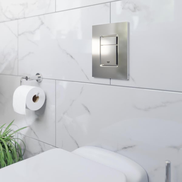 Grohe Skate Cosmopolitan flush plate matt chrome