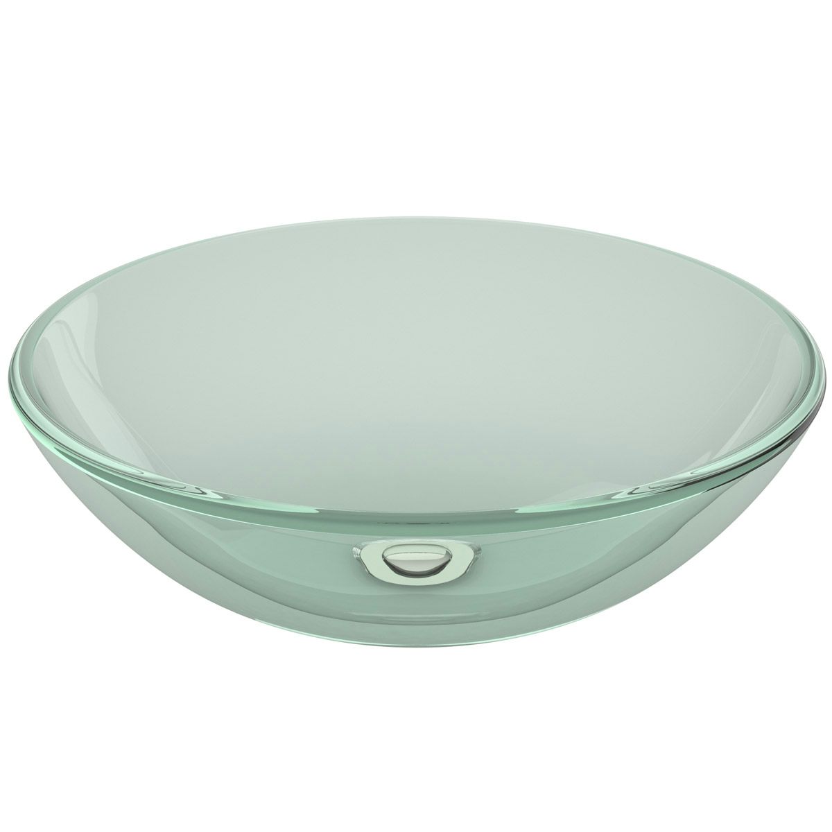 Mode Mackintosh clear glass countertop basin 420mm