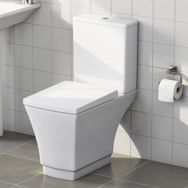 Mode Austin close coupled toilet with soft close seat