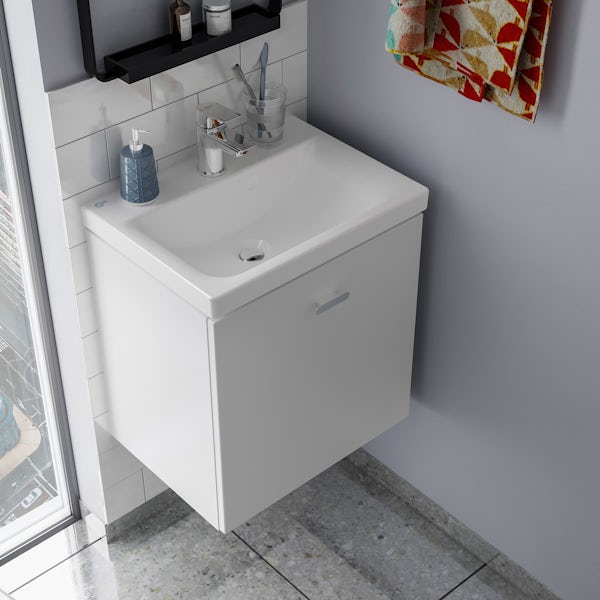 Ideal Standard Concept Space white complete left handed shower bath suite 1700 x 700