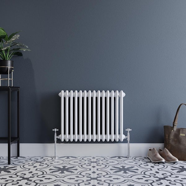 The Heating Co. Corso white 2 column radiator