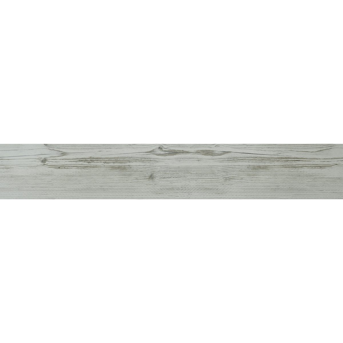 Ashdown white wood effect matt wall and floor tile 140mm x 840mm