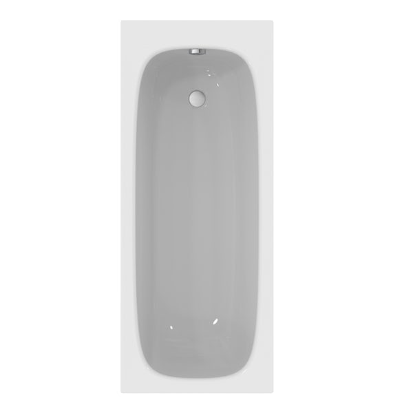 Ideal Standard i.life single ended bath 0 tap holes 1700 x 700mm
