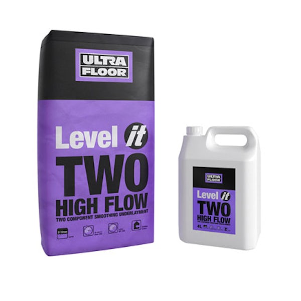 Ultratile level it two high flow smoothing underlayment