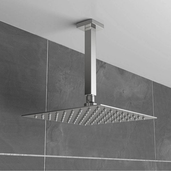 Ceiling Shower Arm 200mm Square