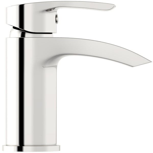 Orchard Wye round basin mixer tap with slotted waste