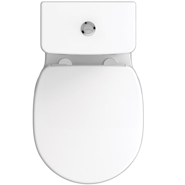 Ideal Standard Concept Space elm vanity unit with close coupled toilet