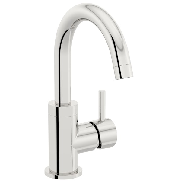Mode Harrison basin mixer tap with slotted waste