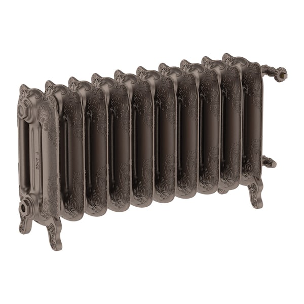 Oxford russet freestanding cast iron radiator 470 x 852