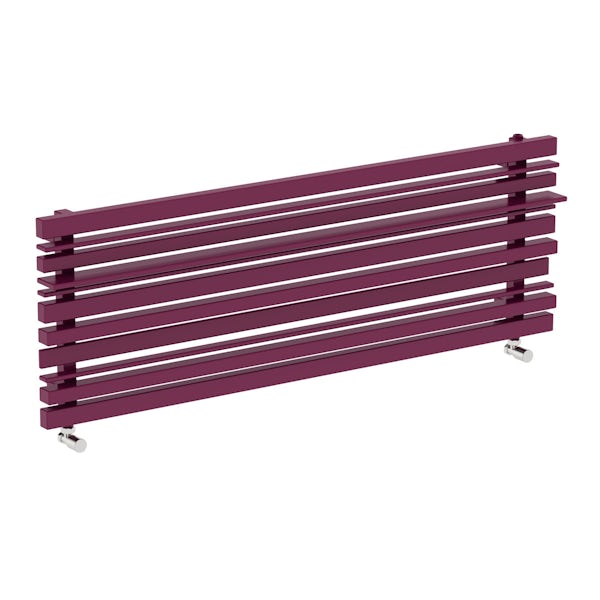 Sherwood purple violet horizontal radiator 440 x 1300