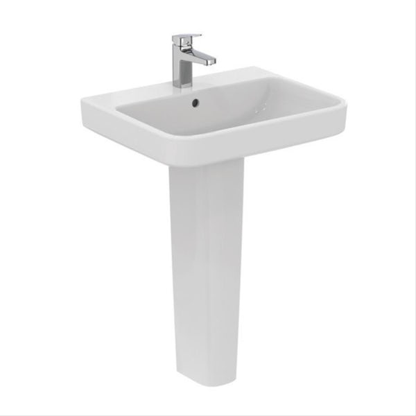 Ideal Standard i.life B 1 tap hole full pedestal basin