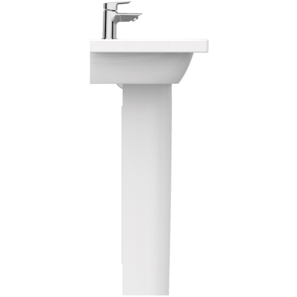Ideal Standard Concept Space 1 tap hole full pedestal basin 550mm