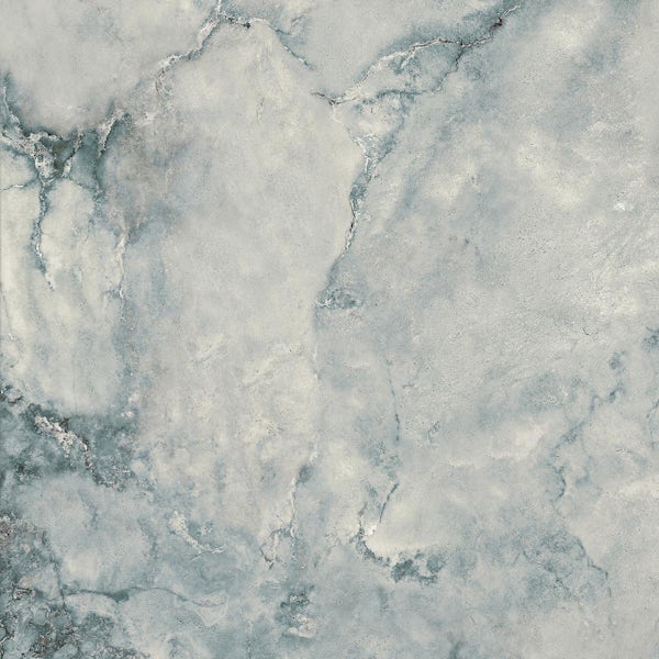 Kinewall Blue Grey Marble shower wall panel 1250 x 2500