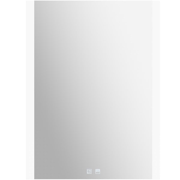 Mode Starck LED illuminated mirror 800 x 600mm with demister & bluetooth speakers