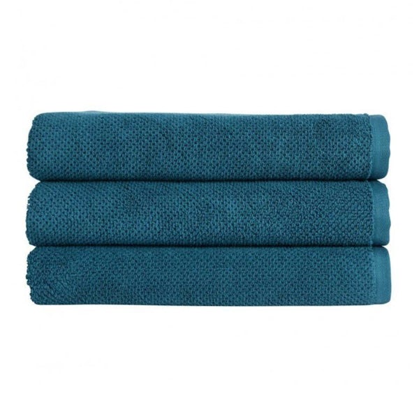 Christy Brixton peacock bath towel