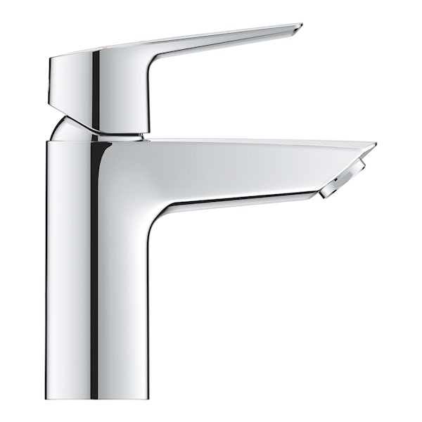 Grohe Start energy saving basin mixer tap S-size with push open waste