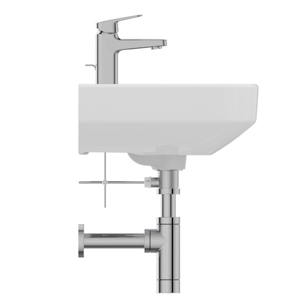 Ideal Standard i.life S 1 tap hole wall hung basin 600mm