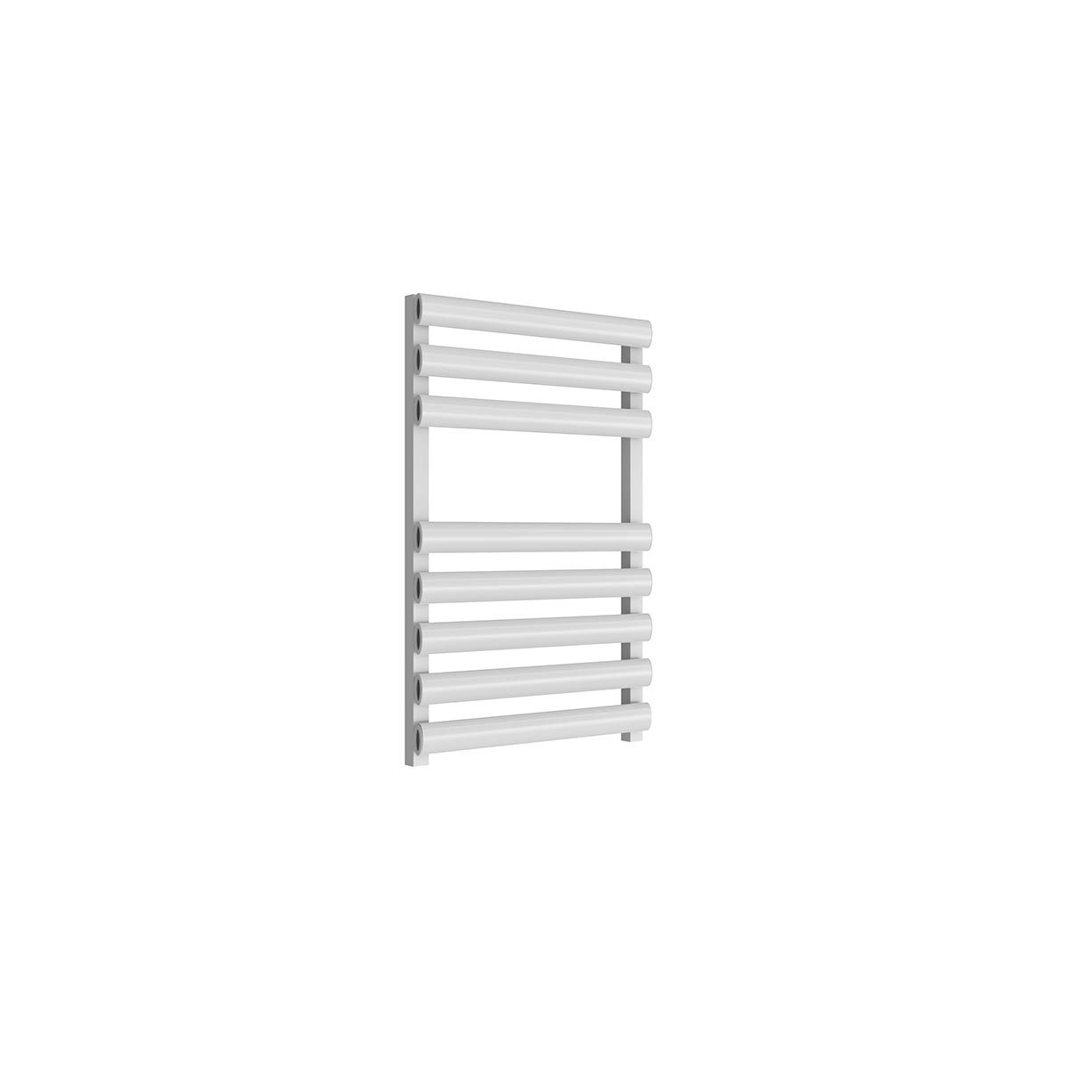 Reina Veroli white aluminium designer towel rail 1550 x 480