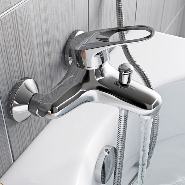 Orchard Dart loop bath shower mixer tap