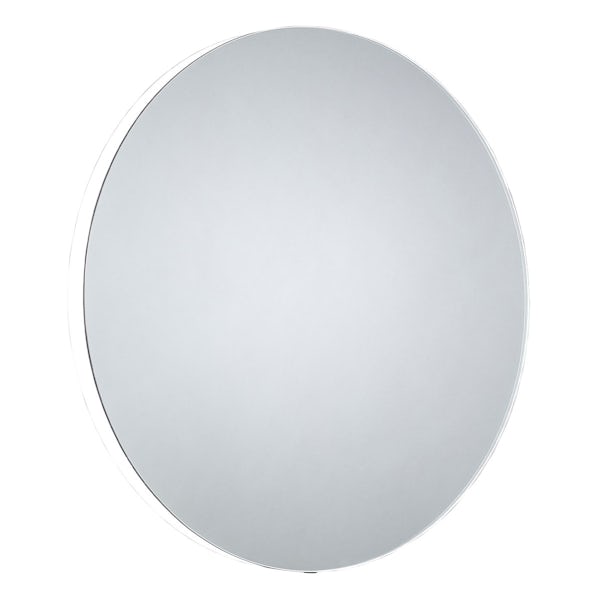 Mode Deacon round diffused LED illuminated mirror 600 x 600mm with demister