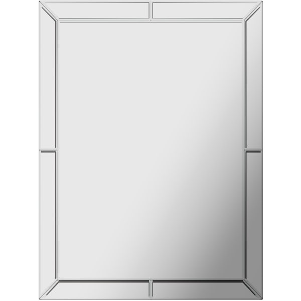 The Bath Co. Beaumont rectangular wall mirror 800 x 600mm
