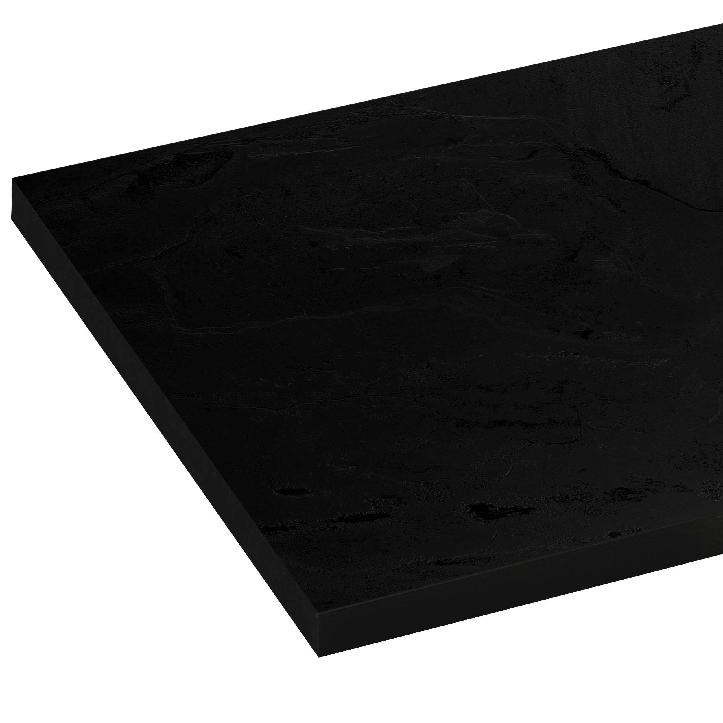 Reeves Newbury Black Slate Compact Laminate Worktop 365 X 1500mm At Victoriaplum Com