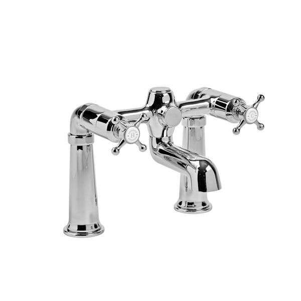 The Bath Co. Aylesford Traditional bath mixer tap