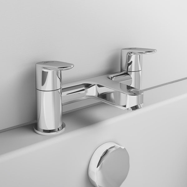 Ideal Standard Cerafine O dual control bath filler tap