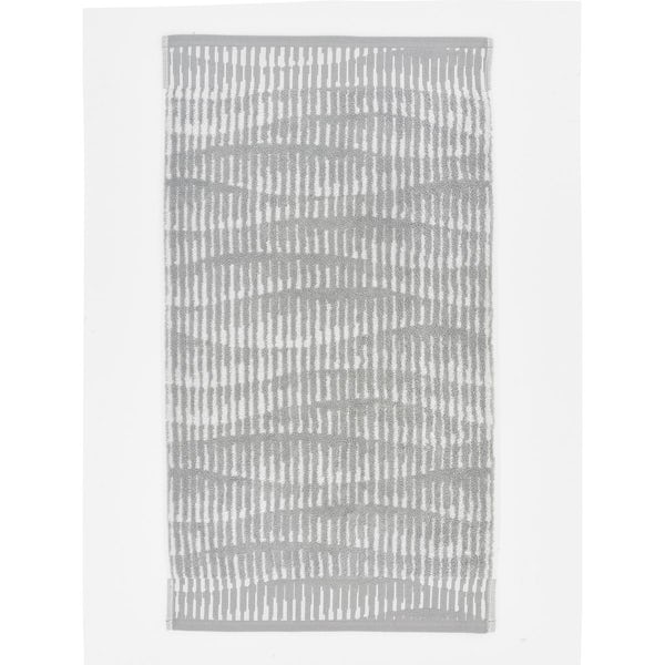Deyongs Washington patterned jaquard 4 piece towel bale in grey