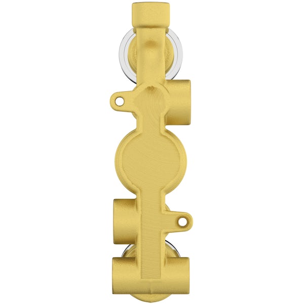 The Bath Co. Winchester triple thermostatic shower valve with diverter