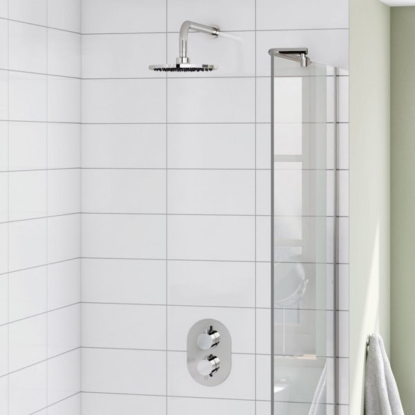 Mode Harrison complete wall hung suite with taps, shower and wastes