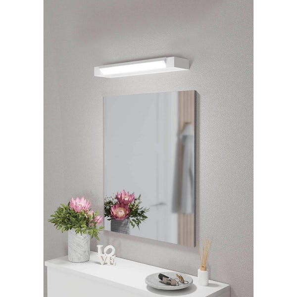 Eglo Gemiliana bathroom wall light IP44 in chrome 1 light