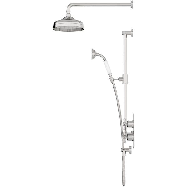 The Bath Co. Aylesford Modern concealed dual function diverter shower system