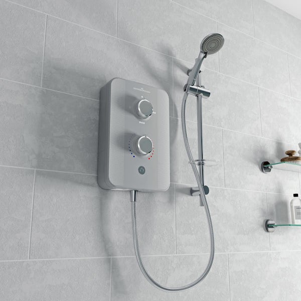 Gainsborough Slim Duo titanium grey electric shower