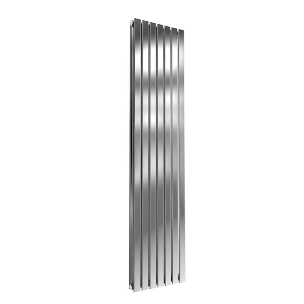 Reina Flox double polished stainless steel designer radiator