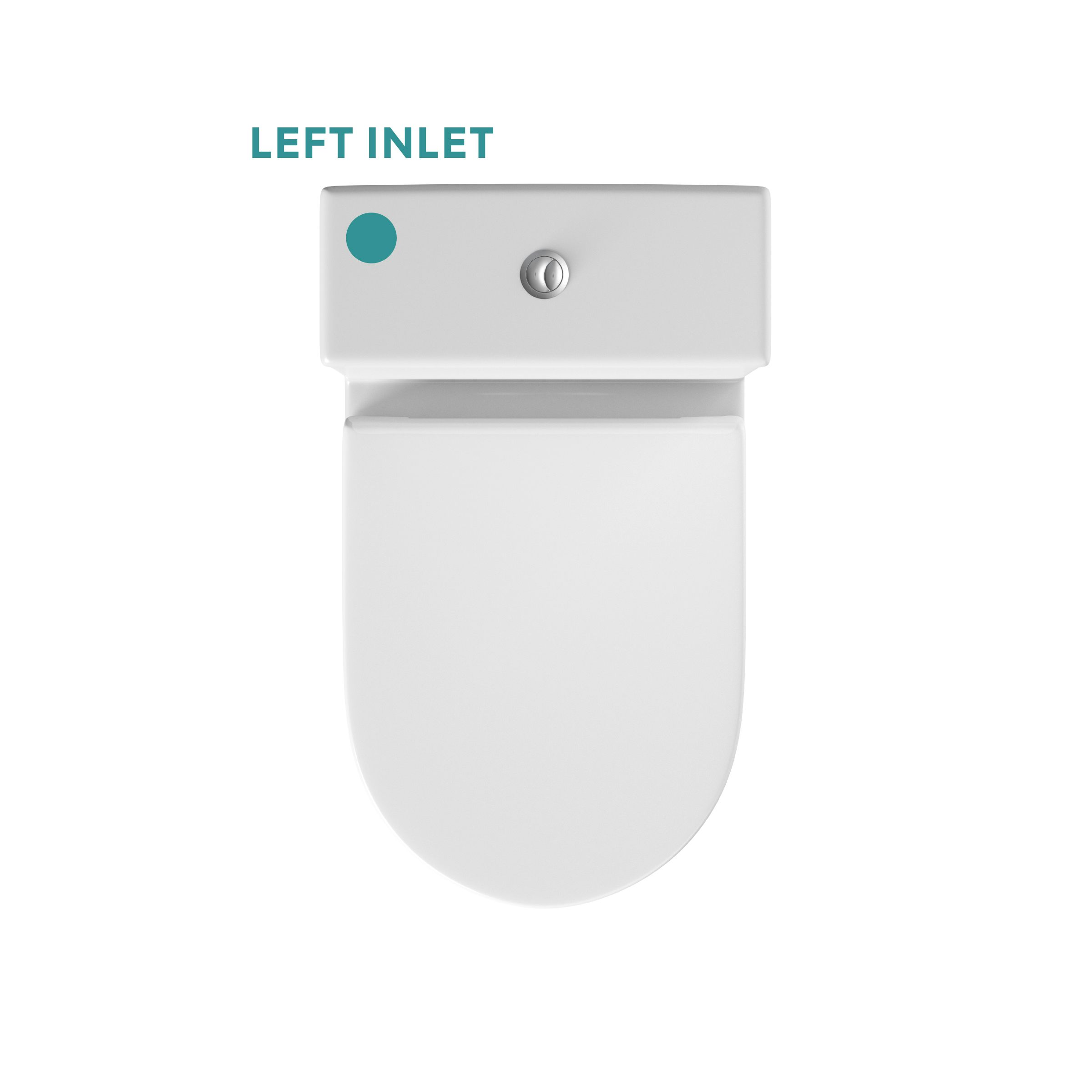 T3183 Tempo Short projection toilet seat, soft close