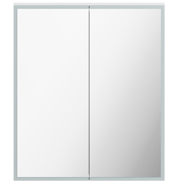 Mode Mayne LED illuminated mirror cabinet 700 x 600mm with demister & charging socket