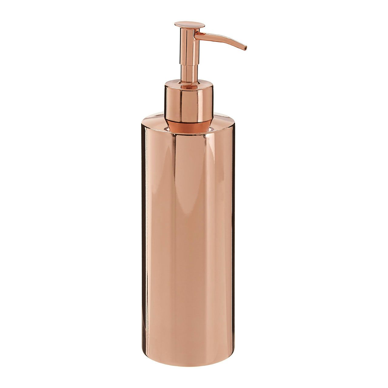 Accents Clara stainless steel rose gold soap dispenser