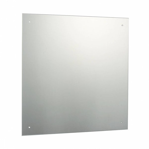 Square Bevelled Edge Drilled Mirror 60x60cm