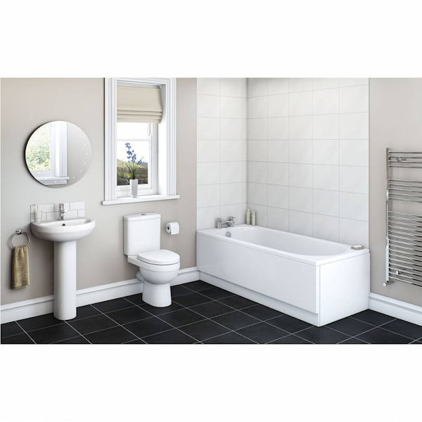 Energy Bathroom Set with Richmond 1800 x 800 Bath Suite