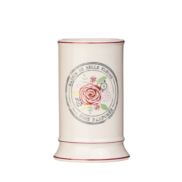 Accents Belle stoneware cream traditional tumbler