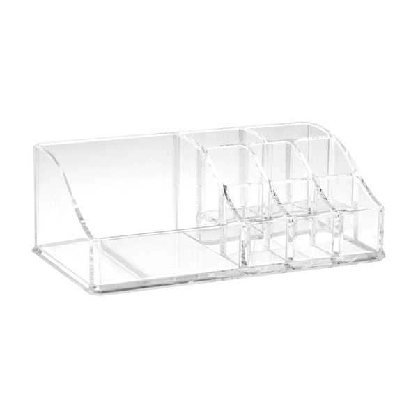 Accents Clear cosmetic organiser with 9 compartments