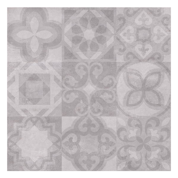 British Ceramic Tile Alfred Feature matt floor tile 498mm x 498mm