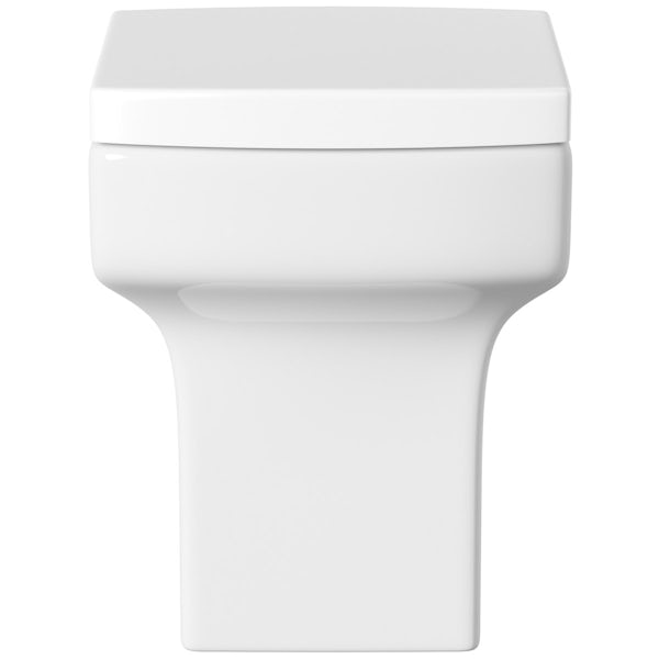 Orchard Wye back to wall toilet with soft close toilet seat