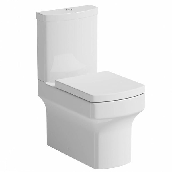 Wye Close Coupled Toilet inc Soft Close Seat