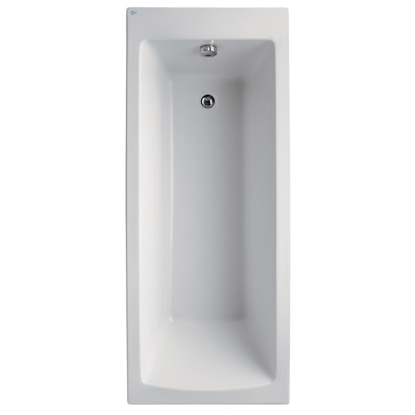 Ideal Standard Tempo single ended straight bath with front panel 1700 x 700