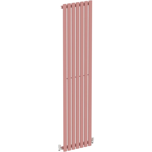 The Tap Factory Vibrance pink vertical panel radiator